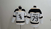 Chicago White Sox #79 Jose Abreu White Sawyer Hooded Sweatshirt Baseball Hoodie,baseball caps,new era cap wholesale,wholesale hats